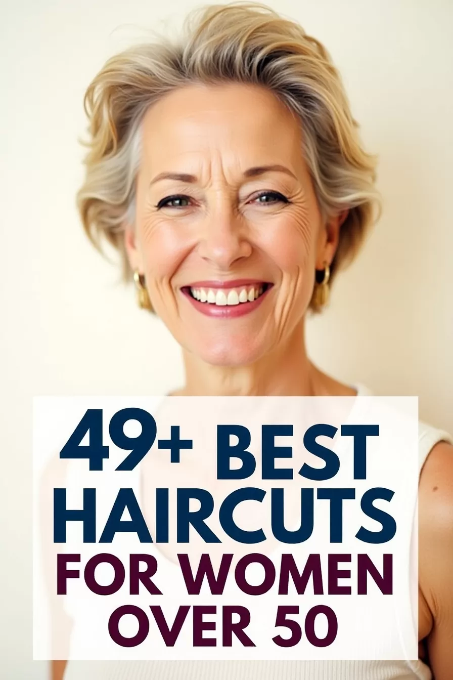 49+ Best Haircuts for Women Over 50