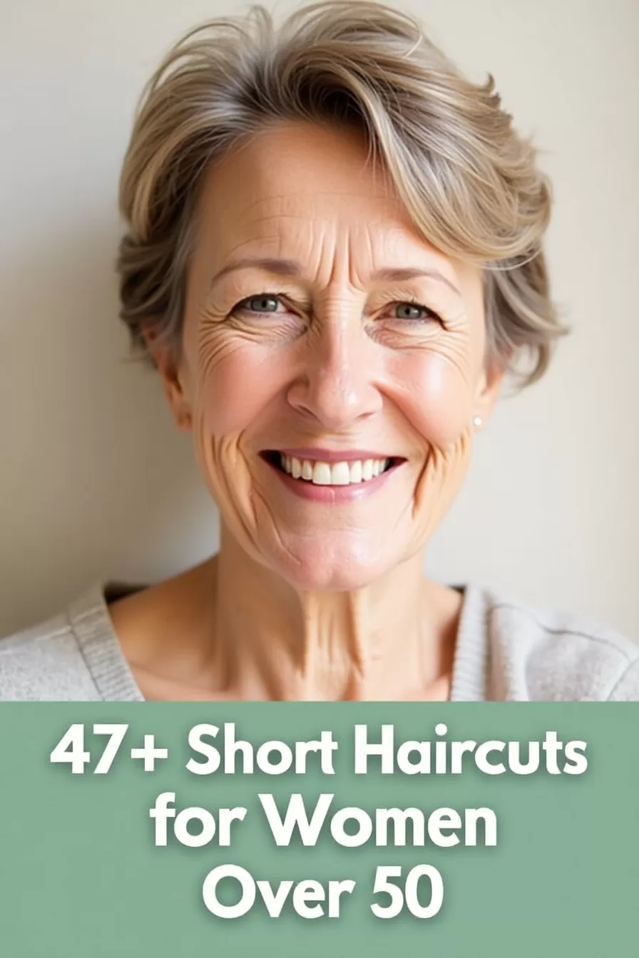 Short Haircuts for Women Over 50